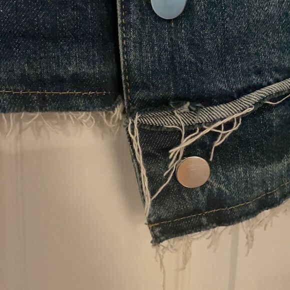 Iconic- Zara Gorgeous lined gingham denim jacket - Picture 8 of 10